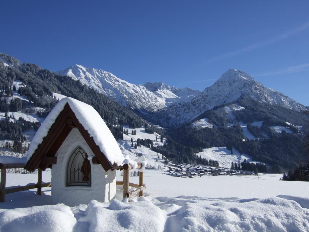 Hornblick Fewo- Ab Mai Freie Fahrt Mit Bergbahnen Oberstdorf Exterior foto